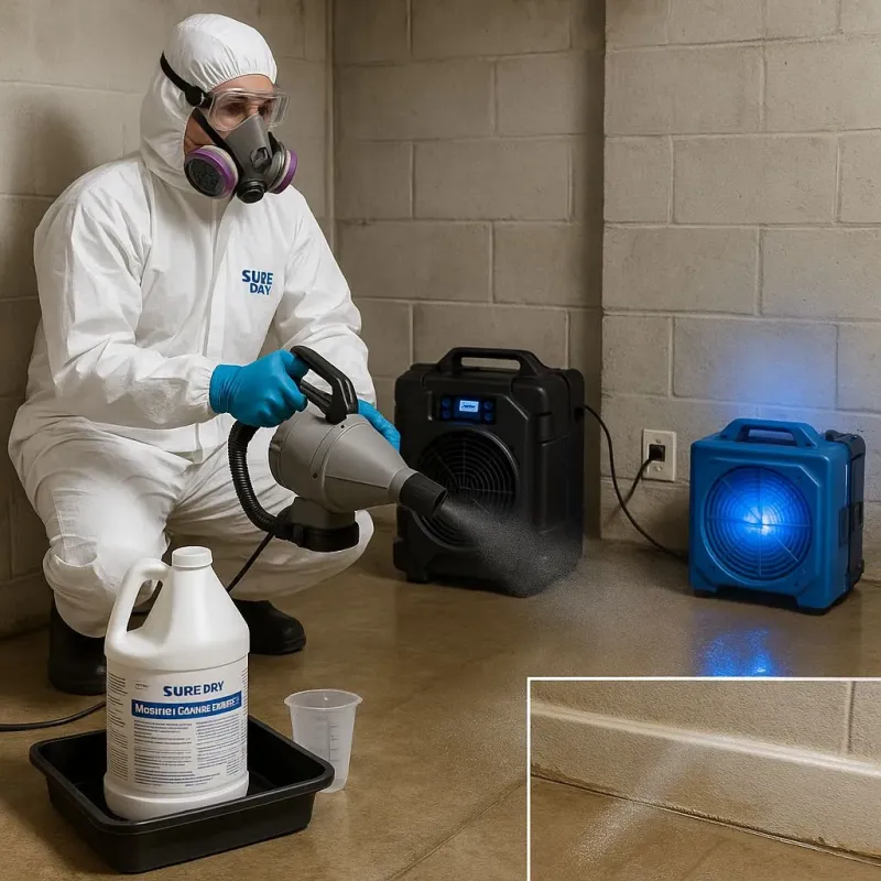 Sanitization and Odor Removal process in Pleasant Grove, UT