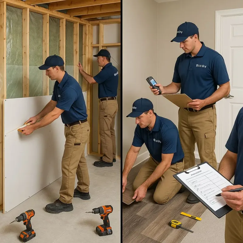 Repairs and Reconstruction process in Pleasant Grove, UT